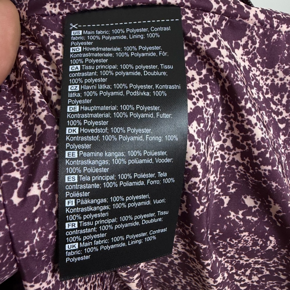 Kari Traa Molster Jacket Plum Hooded Women’s M - Picture 8 of 13